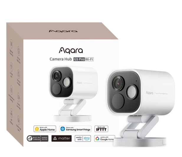 AQARA Inteligentna kamera zewnętrzna wifi G5 pro biała - 1319938 - zdjęcie 2